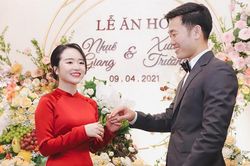 Xuân Trường khoe con gái, Quế Ngọc Hải chào mừng gia nhập đội ông ngoại