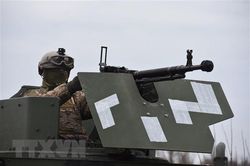 Interfax: Nổ lớn ở thủ đô Kiev của Ukraine vào rạng sáng 25/2