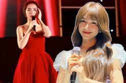 Xuất hiện clip Hòa Minzy đi diễn nhưng lại bất ngờ quên lời, hành động xử lý ngay lúc đó gây chú ý
