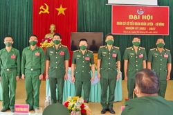 Đoàn cơ sở Tiểu đoàn Huấn luyện-Cơ động tổ chức Đại hội điểm nhiệm kỳ 2022-2027