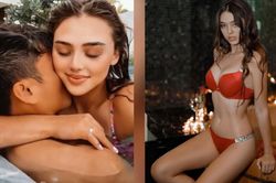 Loạt ảnh ngọt ngào, nóng bỏng của thủ môn Bùi Tiến Dũng và nàng mẫu Ukraine