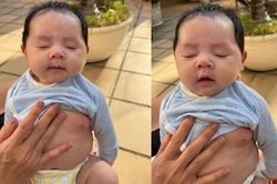 Chi Bảo khoe khoảnh khắc con trai đi phơi nắng, biểu cảm của quý tử 'cưng xỉu'!