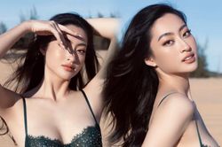 Lương Thùy Linh diện đồ ren phô dáng quá sexy: Quả là áp lực cho người kế nhiệm mùa giải 2022