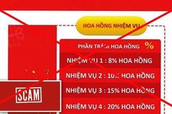 Cảnh giác với thủ đoạn lừa đảo tuyển cộng tác viên bán hàng online
