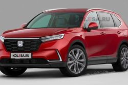 Xem trước Honda CR-V 2023 dựng từ ảnh thiết kế rò rỉ