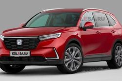 Xem trước kiểu dáng Honda CR-V 2023 qua hình phác thảo