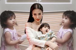 Đi tắm mà cũng luyện thanh, Đông Nhi lại bị Winnie 'quấy rầy' đáng yêu thế này