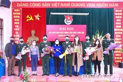 Đại hội điểm Chi đoàn Đồn Biên phòng Cửa khẩu Lóng Sập