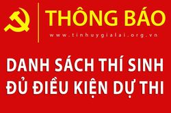 Gia Lai: 284 thí sinh đủ điều kiện tham dự kỳ thi tuyển công chức, viên chức năm 2021