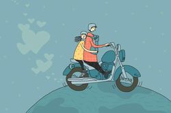 Người yêu đón khi tôi tan làm lúc 2h sáng