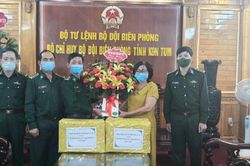 Hội Nhà báo tỉnh Kon Tum thăm Bộ chỉ huy Bộ đội biên phòng tỉnh