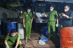 Chủ cơ sở tái chế dầu 'lậu' ở Bà Rịa - Vũng Tàu thu lợi hàng trăm triệu đồng