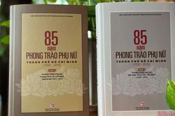 Ra mắt bộ sách '85 năm phong trào phụ nữ Thành phố Hồ Chí Minh (1930-2015)'