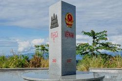 Hoàn thành 84% phân giới cắm mốc trên đất liền Việt Nam-Campuchia