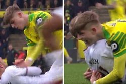 Eriksen khiến đối thủ 'hết giận rồi thương' sau pha phạm lỗi