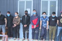 Thanh Hóa: Bắt 8 đối tượng đánh bạc dưới hình thức xóc đĩa