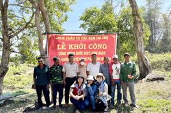 Chư Păh: Xây dựng công trình giọt nước cho người dân làng Kach