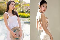 Lưu Hương Giang, Diễm My gợi cảm với đầm hai dây