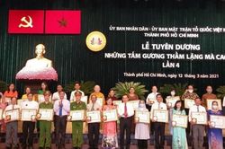 TP Hồ Chí Minh: Xét chọn, giới thiệu 'Những tấm gương thầm lặng mà cao cả' lần thứ 5