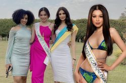 Hoài Phương diện đồ tắm khoe eo phẳng lì, 'chặt đẹp' đối thủ tại Miss Eco 2022