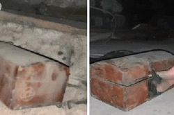 Tìm được chiếc hộp gỗ giấu trong tường ghi 'không được mở', gia chủ tò mò mở ra thì sợ run người, dân tình khuyên 'để lại chỗ cũ gấp'