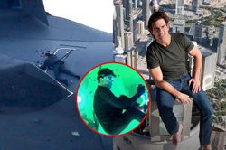 'Chơi lớn' kiểu Tom Cruise: Đu máy bay, ngồi trên nóc tòa nhà cao nhất thế giới