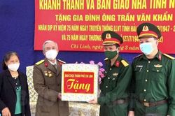 Hải Dương tặng 'nhà đồng đội' cho quân nhân có hoàn cảnh khó khăn