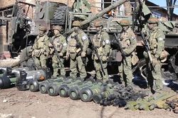 Binh sĩ Nga thu giữ hàng loạt vũ khí phương Tây viện trợ cho Ukraine