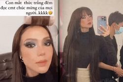 Ngay sau khi được cầu hôn, Minh Hằng xuất hiện với vẻ ngoài quá khác