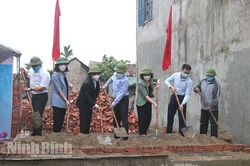 Khởi công xây dựng nhà Mái ấm tình thương