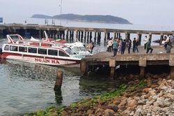 Nối lại hoạt động tuyến nội thủy Cửa Đại - Cù Lao Chàm sau 2 ngày tạm dừng