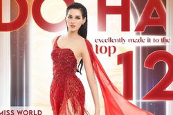 Đỗ Thị Hà chính thức dừng chân tại Top 12 Miss World 2021