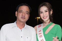 Bố Hoa hậu Đỗ Thị Hà nói gì khi con gái dừng chân top 13 Miss World 2021?