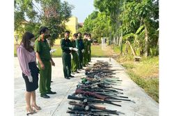 Ia Pa: Tổ chức tiêu hủy vũ khí tự chế, công cụ hỗ trợ