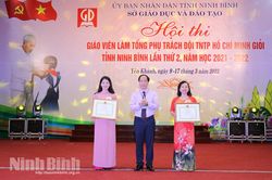 Bế mạc Hội thi giáo viên làm tổng phụ trách Đội TNTP Hồ Chí Minh giỏi tỉnh lần thứ 2