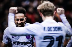 Highlights Galatasaray - Barca: Aubameyang ghi bàn quyết định