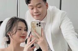 Trung vệ Thành Chung và bạn gái Tố Uyên sẽ tổ chức ăn hỏi vào ngày mai