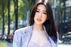 Thúy Ngân xinh đẹp, rạng rỡ ở tuổi 31: Không ngại 'cưa sừng làm nghé', tự tin khoe mặt mộc