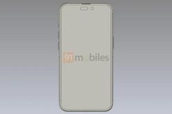 iPhone 14 Pro lộ diện với màn hình đục lỗ và viên thuốc