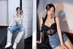 'Đẹp xuất sắc' nàng mẫu nội y Hà Thành bị nghi chạm 'dao kéo'