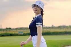 Công Vinh, Trâm Anh đam mê chơi golf như Cường Đô La và Hiền Hồ