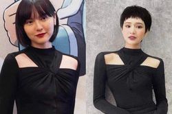 Không hẹn mà gặp, Hiền Hồ - Hải Tú mặc chung 1 chiếc áo 'dính lời nguyền', đều vướng phải thị phi