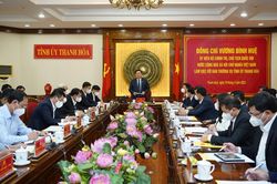 Bộ Công Thương khuyến khích đẩy mạnh xây dựng chiến lược, đề án phát triển Công nghiệp và Thương mại tỉnh Thanh Hóa