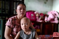 Con chỉ mong sớm khỏi bệnh để được đến trường…