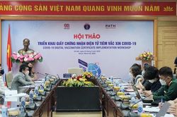 Chuẩn bị cấp hộ chiếu vắc xin điện tử trên toàn quốc