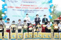 Khánh thành cây cầu thứ 6 thuộc dự án 'Xây cầu đến lớp'