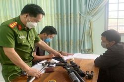 Đak Đoa: Bắt quả tang 1 đối tượng mua bán vũ khí tự chế trái phép
