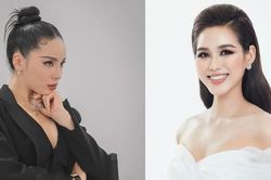 Đỗ Thị Hà diện váy cúp ngực nóng bỏng, Kỳ Duyên mặc vest xẻ vòng 1 quyến rũ