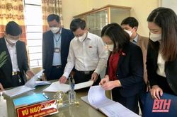 Đoàn ĐBQH tỉnh Thanh Hóa giám sát việc thực hiện pháp luật về tiếp công dân và giải quyết khiếu nại, tố cáo tại Như Thanh, Nông Cống