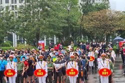 Gần 1.000 cán bộ, chiến sĩ ngành Công an tham gia Ngày chạy Olympic vì sức khỏe toàn dân